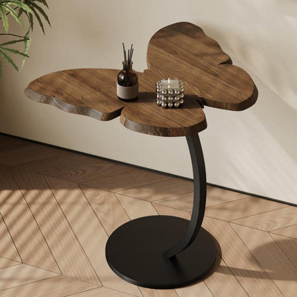 butterfly-shaped side table