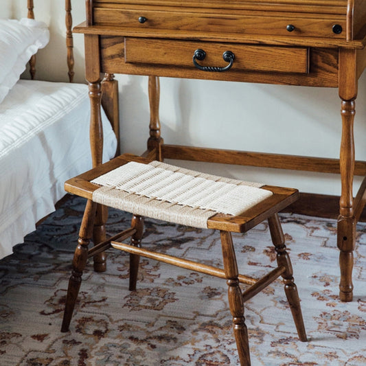 Rustic Wooden Bench Small Bench For Dining Room/Entryway/Bedroom