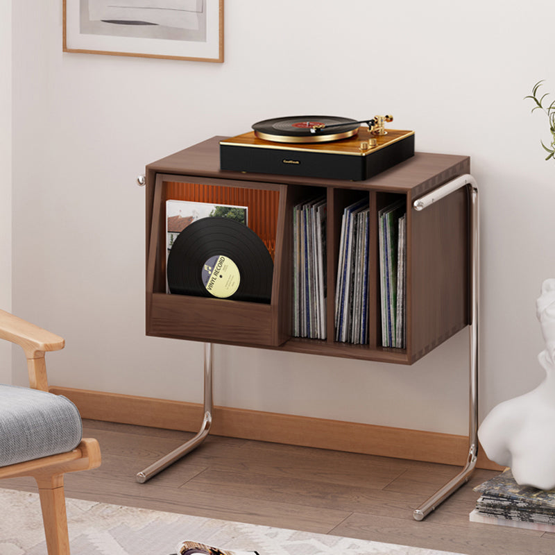 Retro Record Cabinet Vinyl Album Storage Furniture Mid Century Record Cabinet