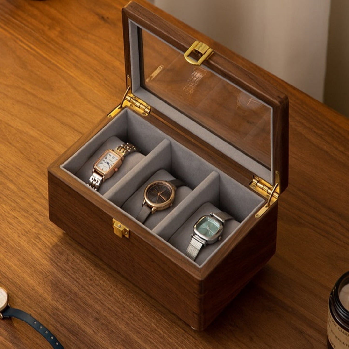 Black Walnut Watch Box