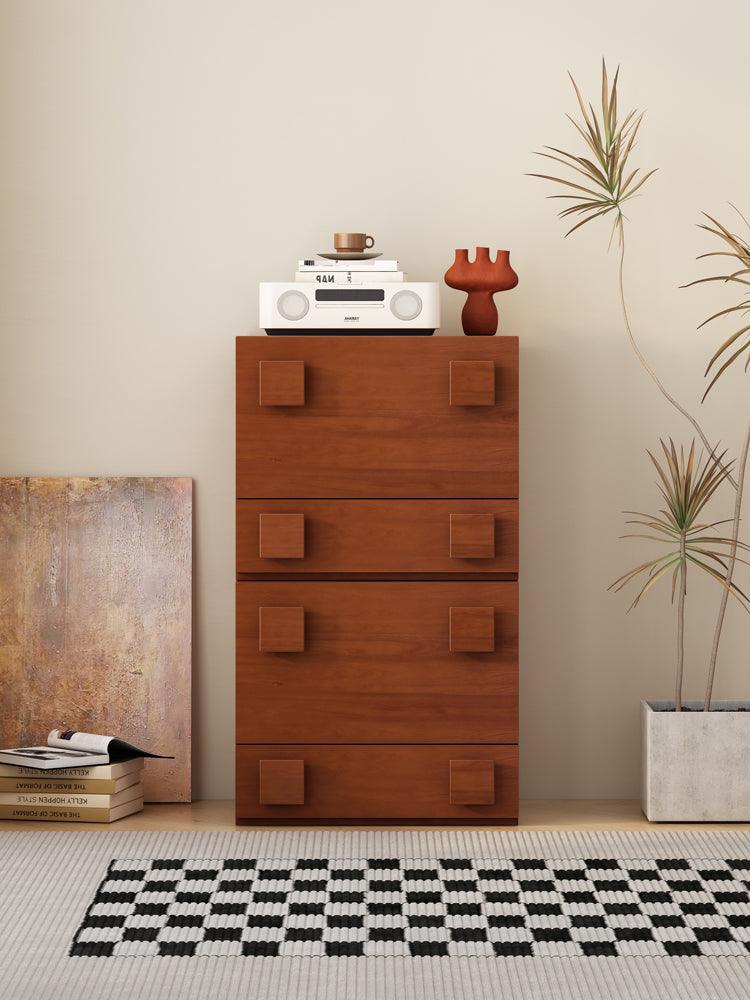 Retro Solid Wood Carmen Cabinet Combination Module Cabinet