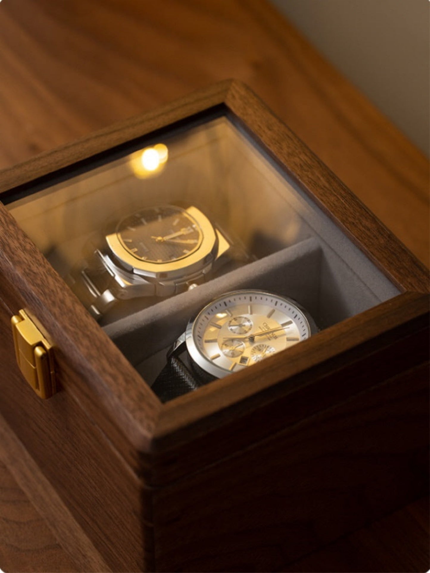 Black Walnut Watch Box