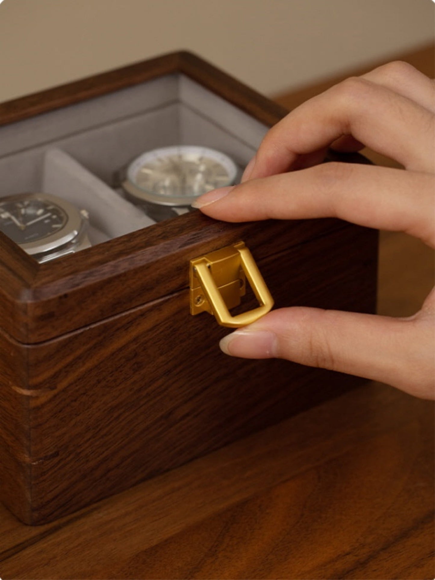 Black Walnut Watch Box