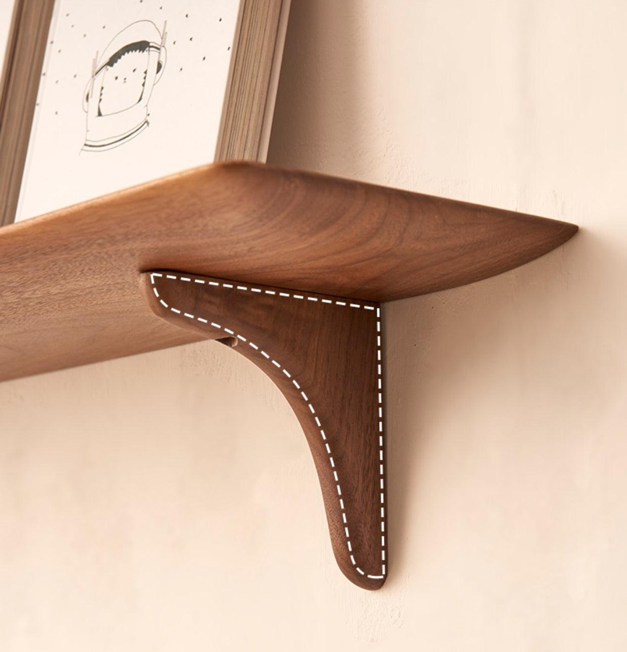 Wall-Mounted Floating Shelf