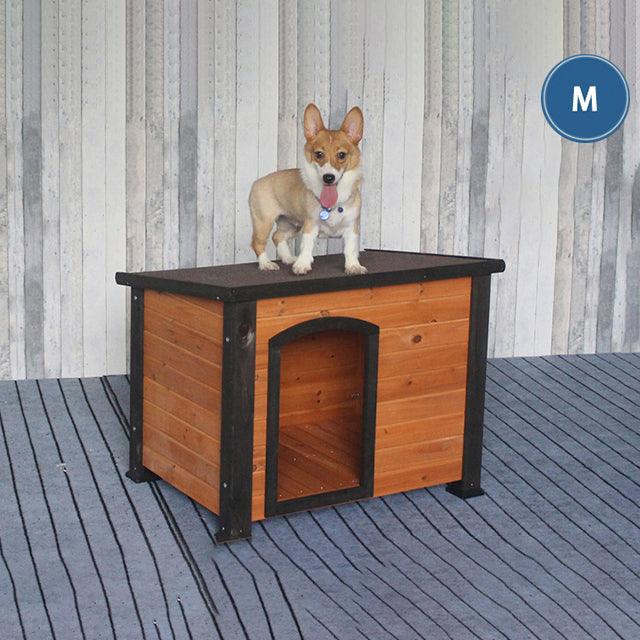 Wooden Dog House for Medium to Large Dogs