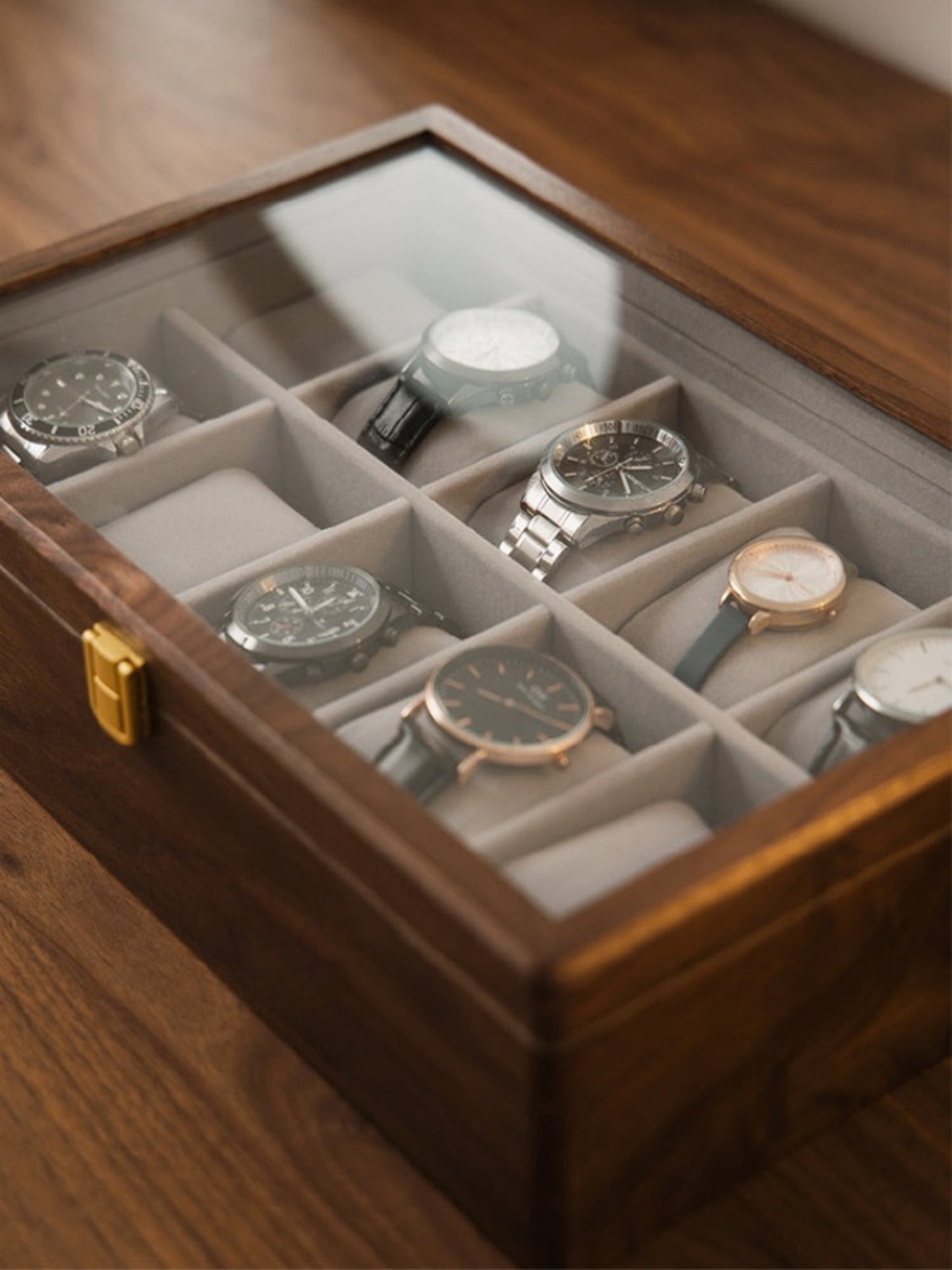 Black Walnut Watch Box