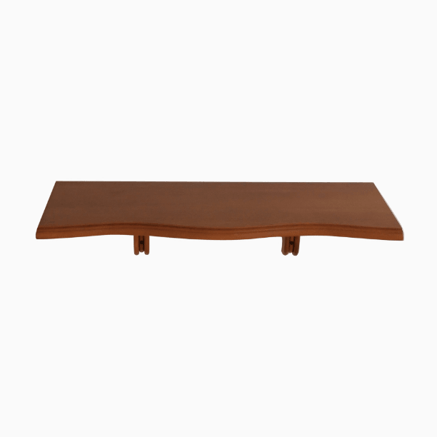 Petal Teak Wall Shelf