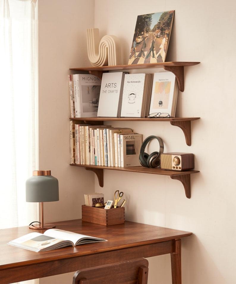 Wall-Mounted Floating Shelf