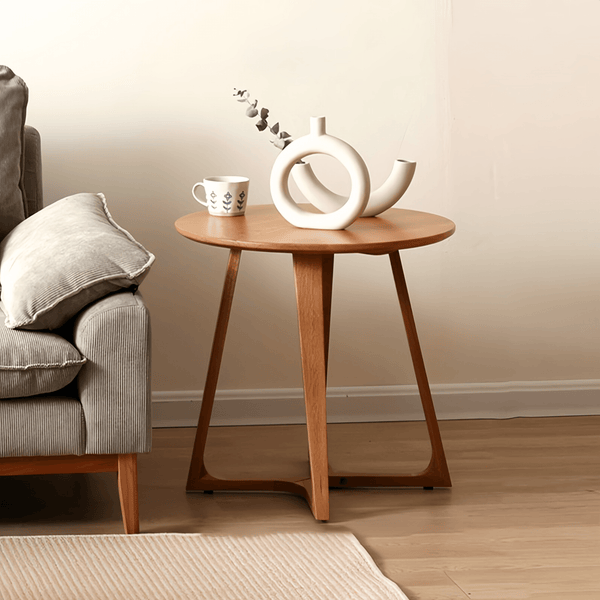 Round Coffee Tables For Living Room Side Table Wood Round Circle Table Small