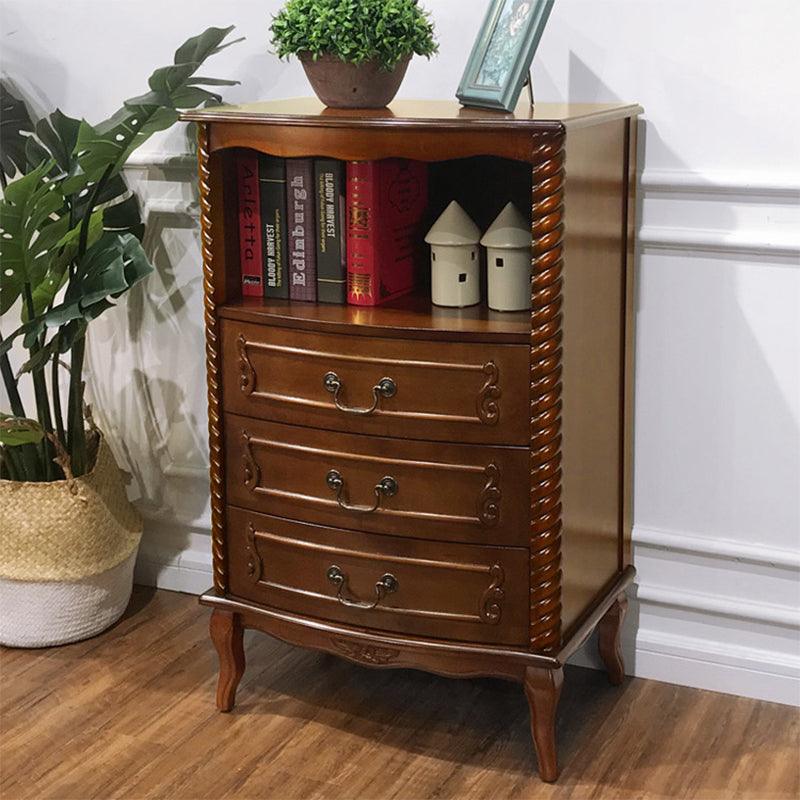 Solid Wood Drawer Storage Cabinet