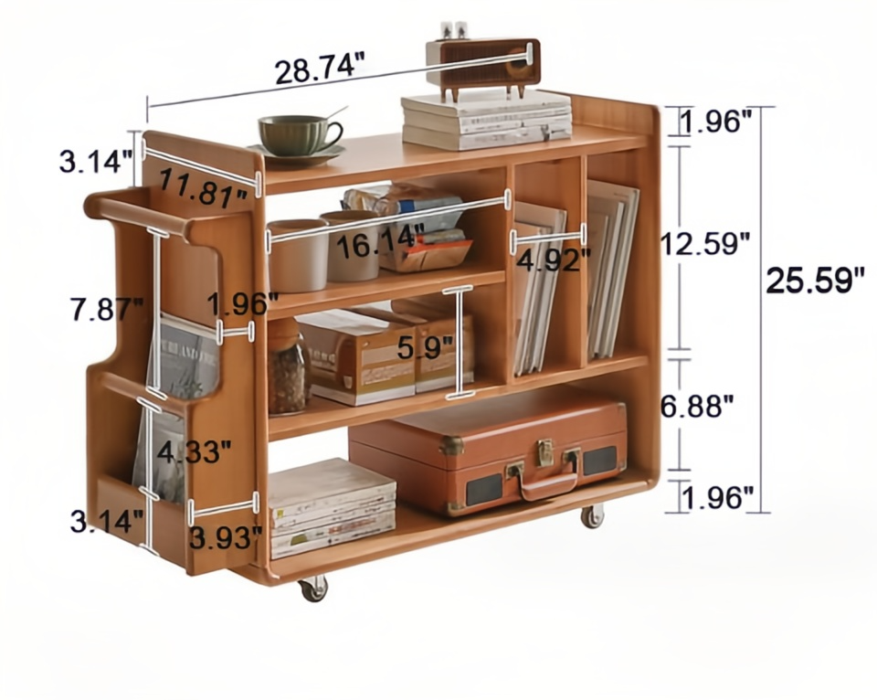 Sofa Side Table Recliner Coffee Table Removable End Tables