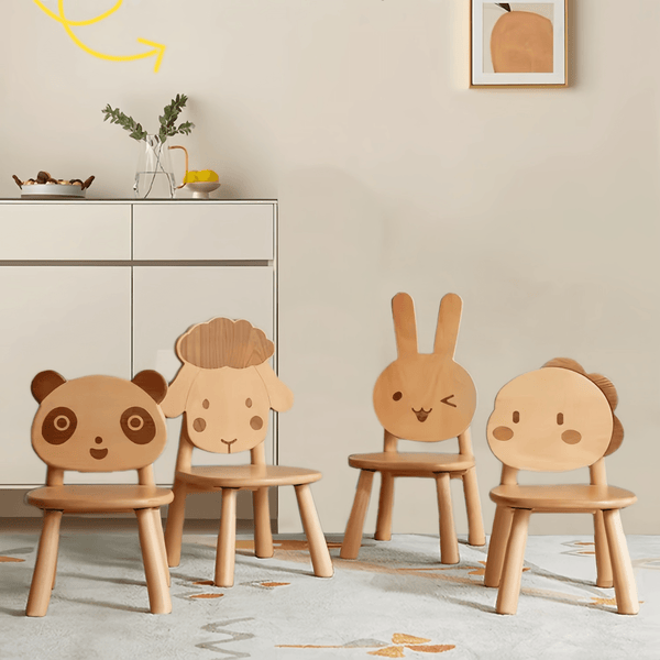 Childrens Wooden Chairs Wood Toddler Chair Cute Kids Chair For Living Room