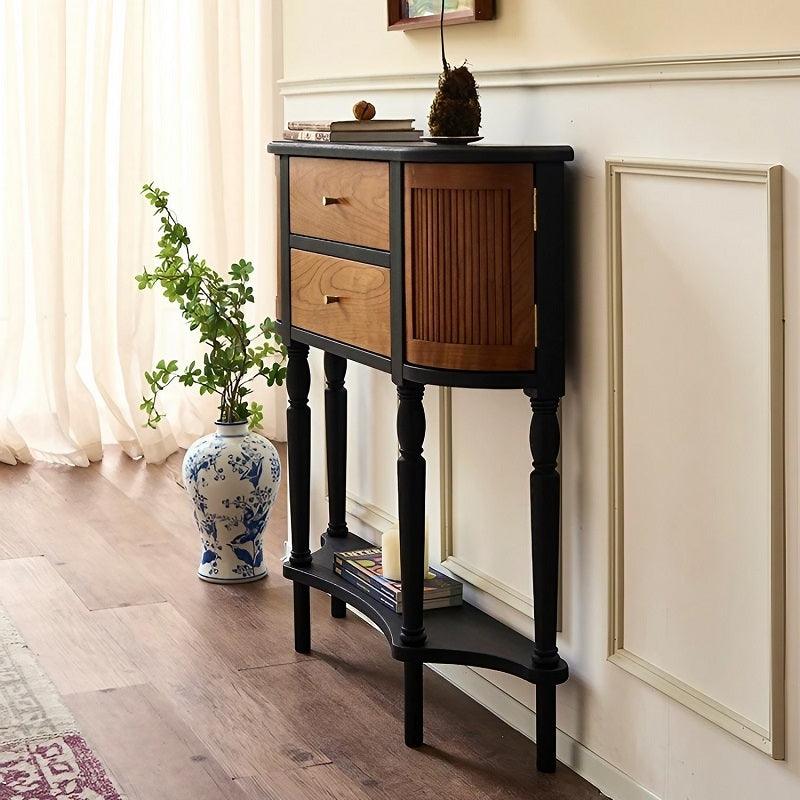 Solid Wood Antique Style Corridor Cabinet