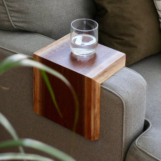 Custom Live Edge Walnut couch table