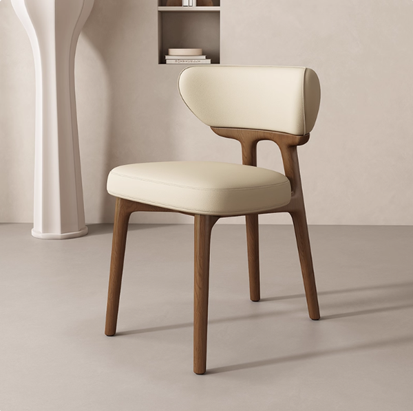 Wooden Dining Chair, Modern Dining Chair, Upholstered Dining Chair, Curved Back Dining Chair, Lounge Chair, Dining Chair Set Of 2