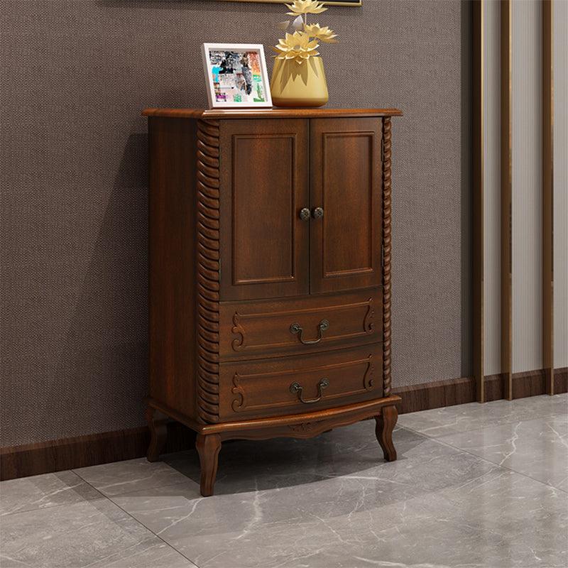 Solid Wood Drawer Storage Cabinet