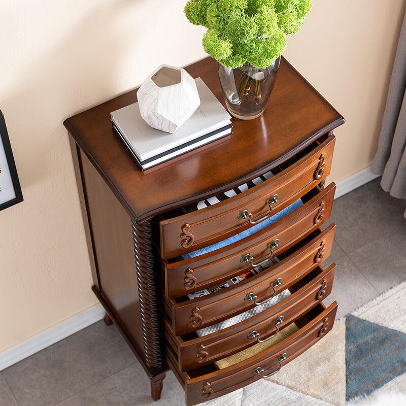 Solid Wood Drawer Storage Cabinet