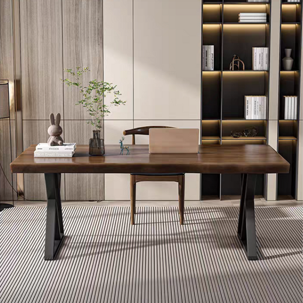 Solid Wood Office Desk, Modern Minimalist Desk, Industrial-Style Office Desk, Conference Table
