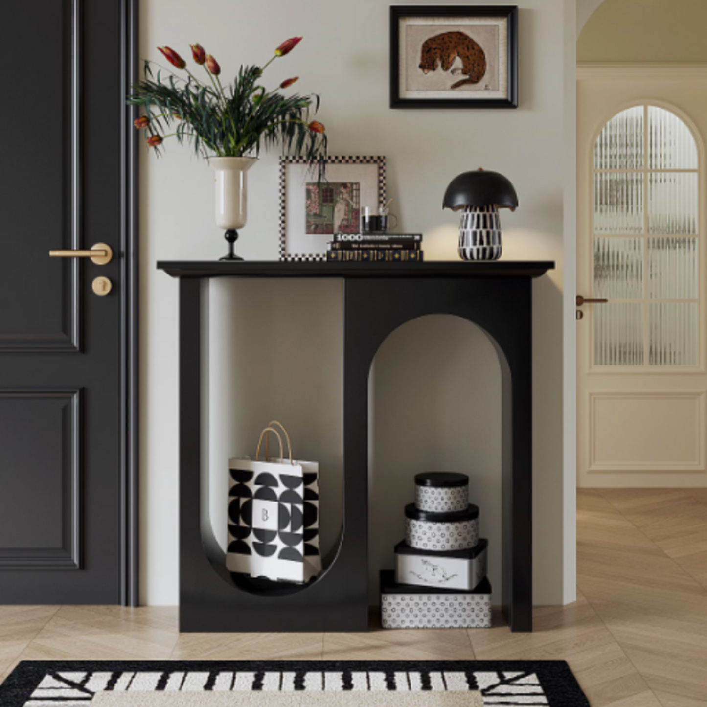 Mid Century Console Table