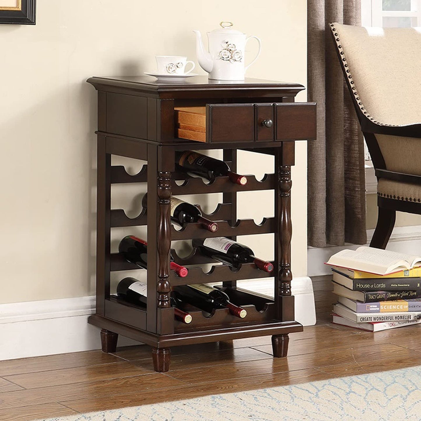 Wine Display Rack Freestanding Wine Racks & Cabinets