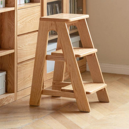 Oak solid wood step stool