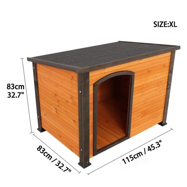 Wooden Dog House for Medium to Large Dogs