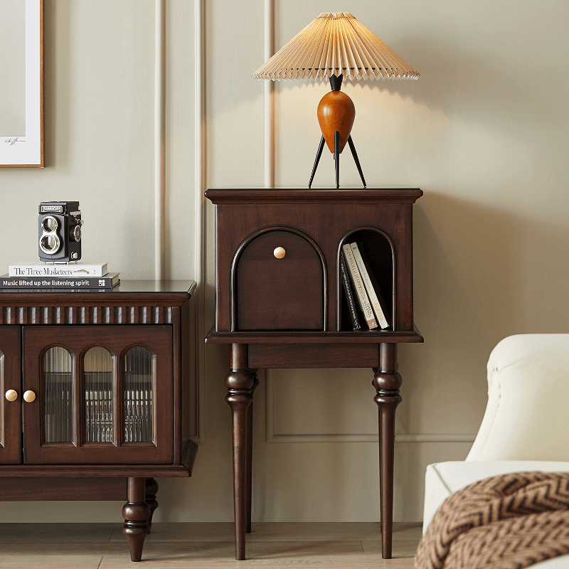 Sofa Side Table Locker Book Shelf Living Room Storage Curio Cabinet Simple Corner Table Bedside Table