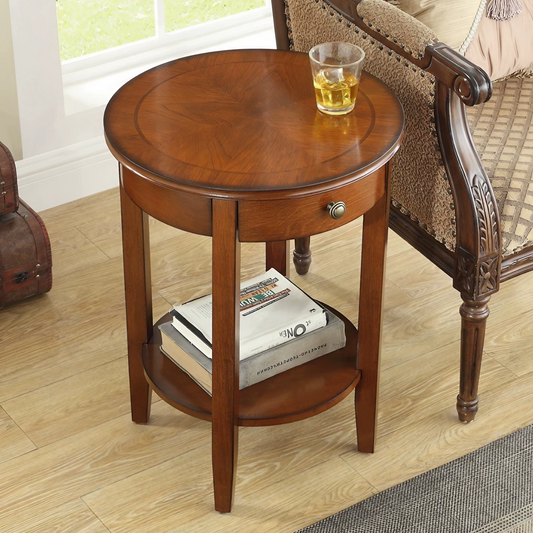 Round Table Simple Corner Table Living Room Side Table Cabinet