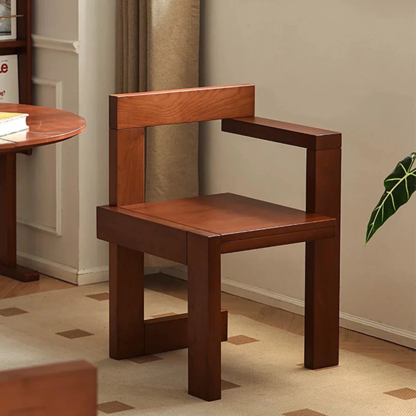 Solid Wood Dining Chairs Creative Designer Leisure Unique Chair, Armchair, Leisure Stool