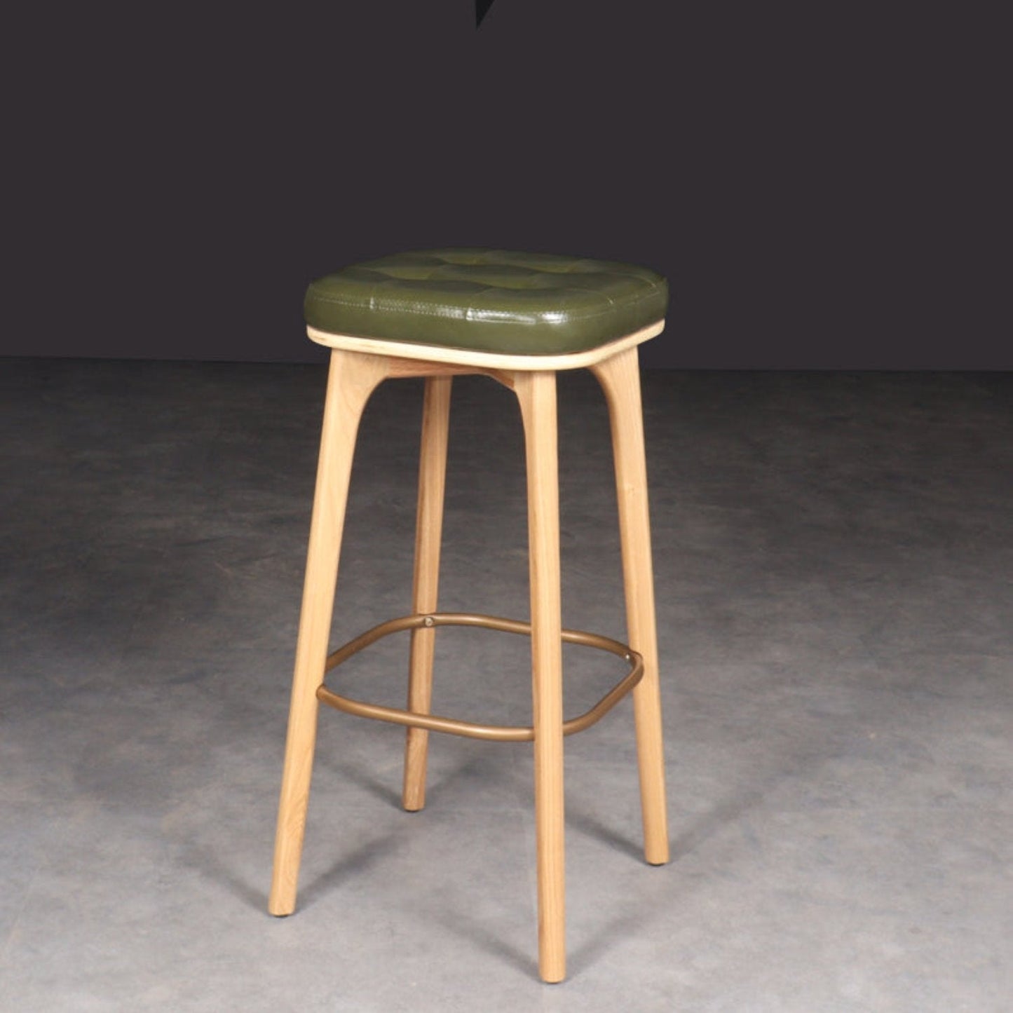 Classic Modern Industrial Bar Stools Set of 2