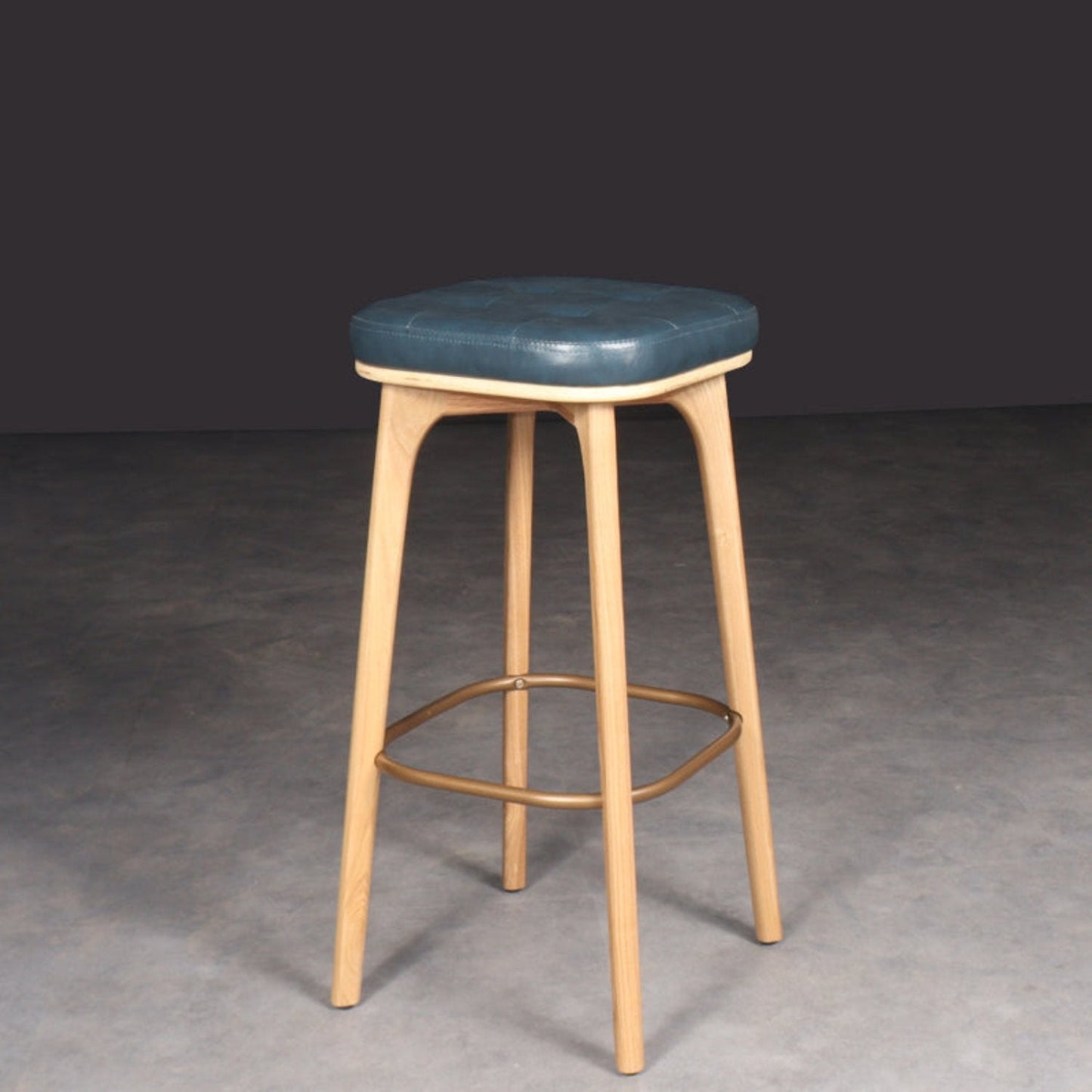 Classic Modern Industrial Bar Stools Set of 2