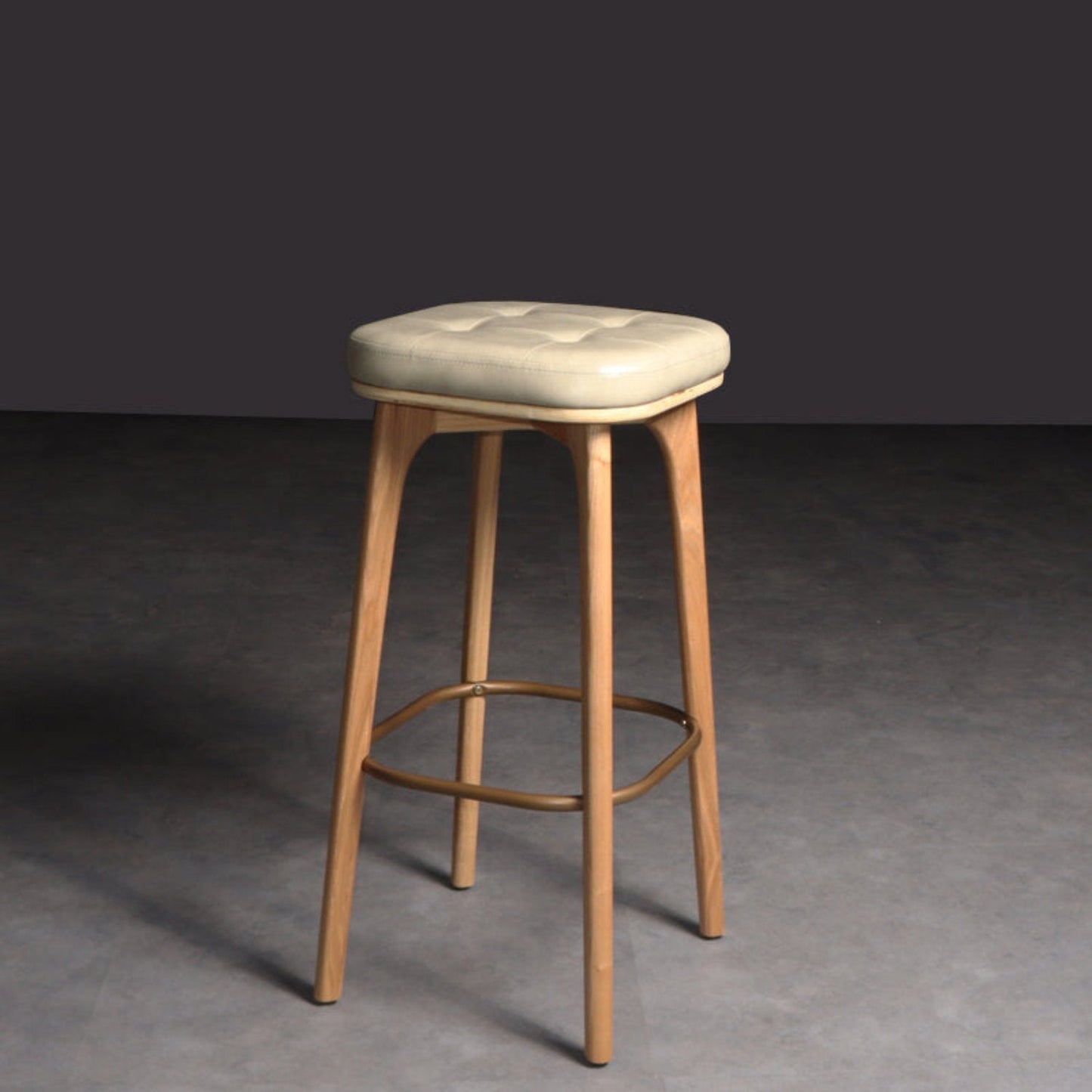 Classic Modern Industrial Bar Stools Set of 2