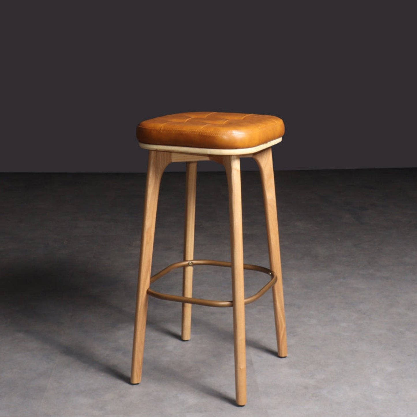 Classic Modern Industrial Bar Stools Set of 2