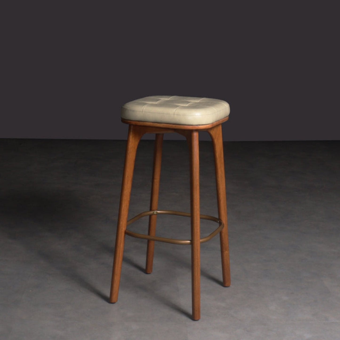 Classic Modern Industrial Bar Stools Set of 2