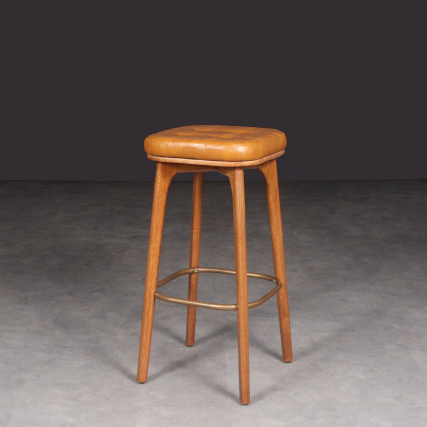 Classic Modern Industrial Bar Stools Set of 2