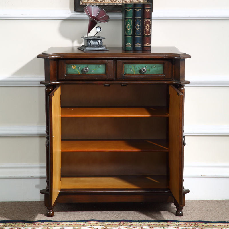 Farmhouse Style Painted Storage Cabinet