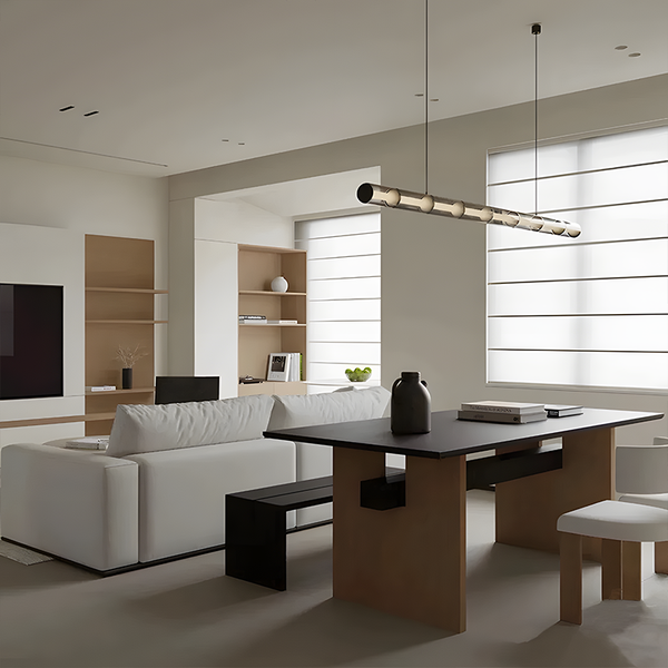 Premium Handcrafted Solid Wood Dining Table – 2″ Thick Top, Walnut or Black Finish, Custom Sizes Available