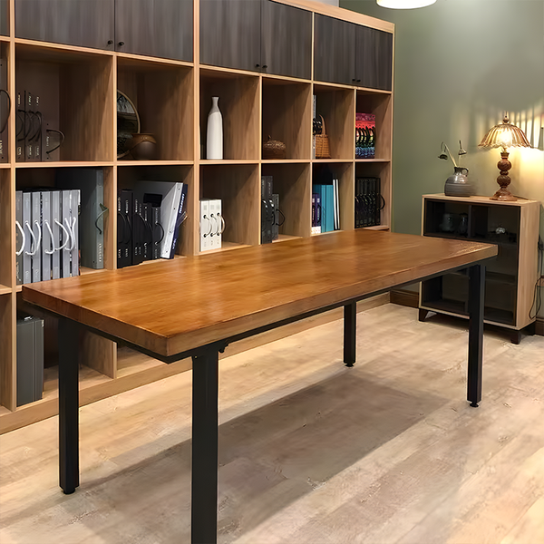 Handcrafted Solid Wood Dining Table – Custom Sizes, Modern Design & Timeless Style