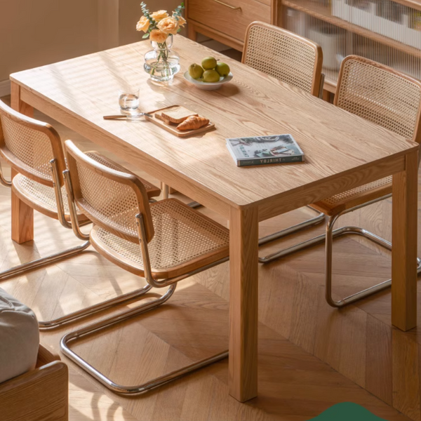 Solid Wood Dining Table, Rectangular Dining Table, Rustic Dining Table, Multifunctional Desk, Office Desk