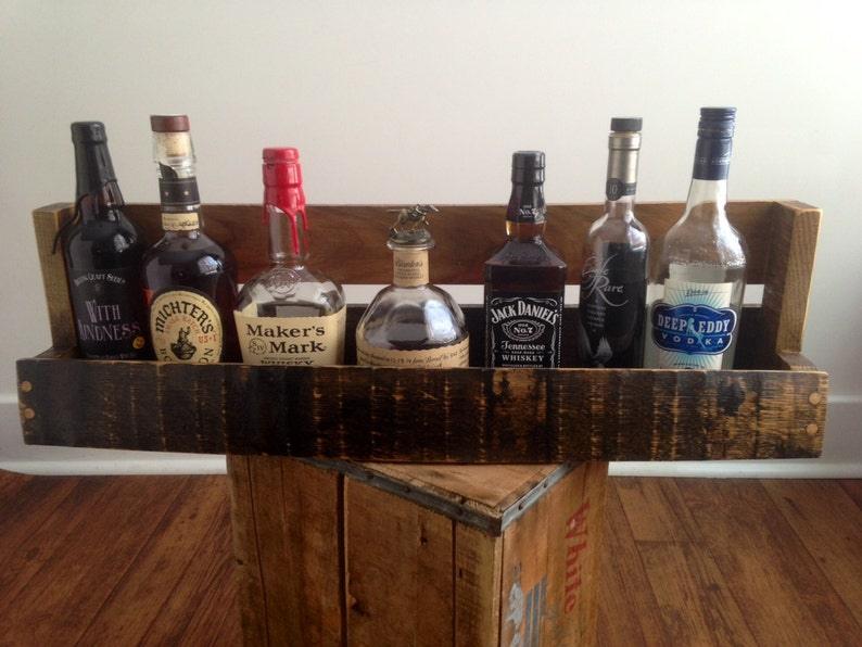 Bourbon Stave Bottle Rack